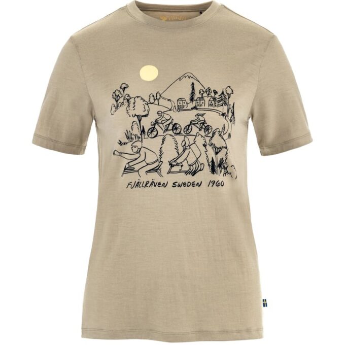 Hoja Lugnt T-shirt i ull W Hoja Lugnt T-shirt i ull W