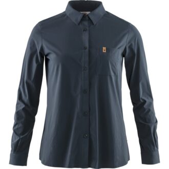 Ovik Lite Skjorte Ls W Ovik Lite Skjorte Ls W