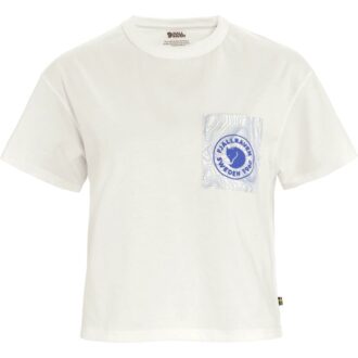 T-shirt med logoficka W